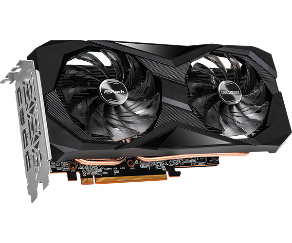 Asrock AMD Radeon RX 7600 Challenger 8GB OC view 2